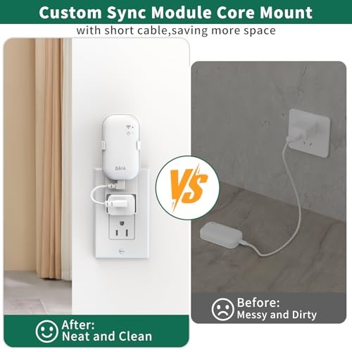 Blink Sync Module Core Mount,Compatible with Sync Module Core,Space White gallery