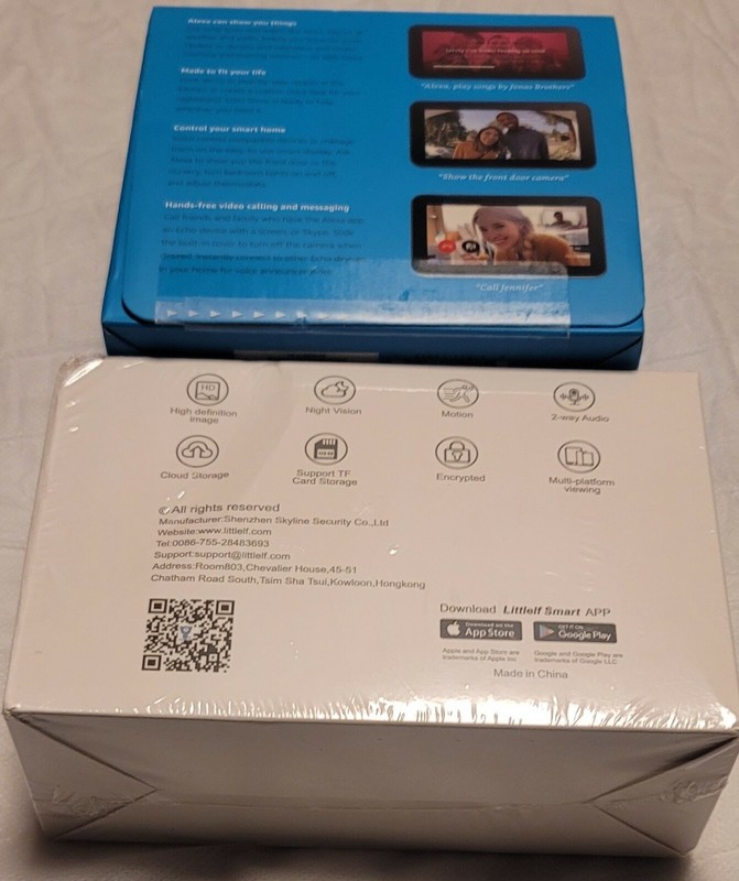 Littlelf Security cameras 2 pk & Amazon Echo Show 5 - New gallery