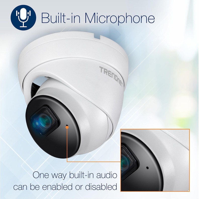 Indoor Outdoor 5MP H.265 PoE IR Fixed Turret Network , IP66 Housing, IR Night... gallery
