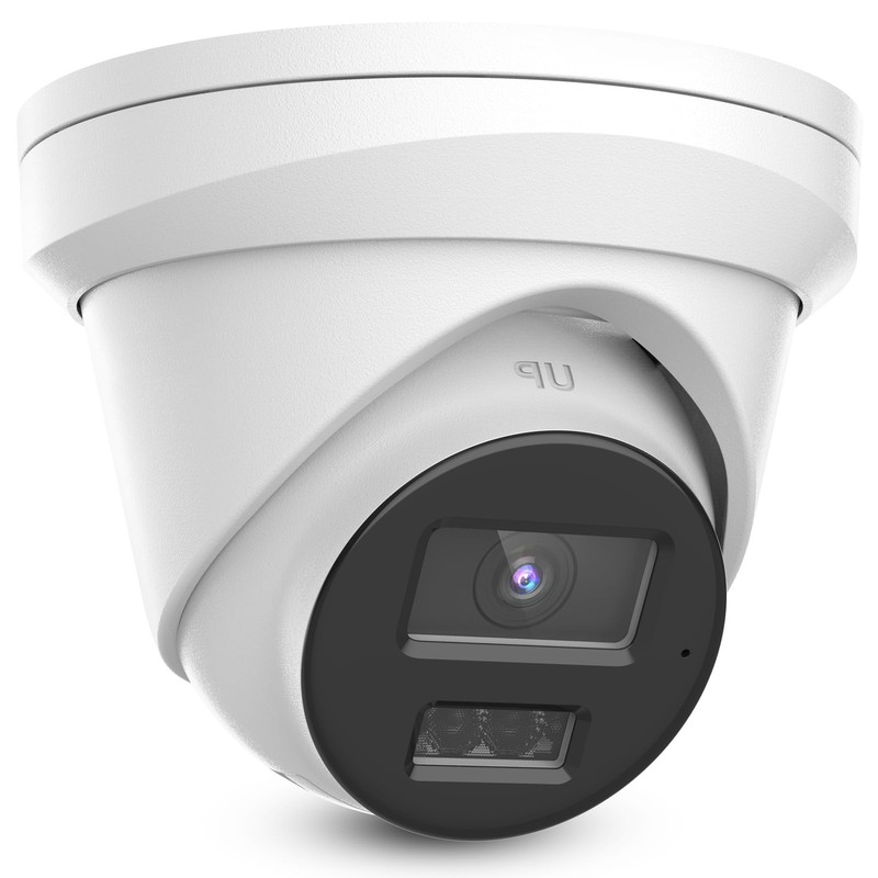 12MP PoE IP Turret Outdoor with Ⲏіkconnect/ iVMS4200/ Guarding Vision, Waterp…
