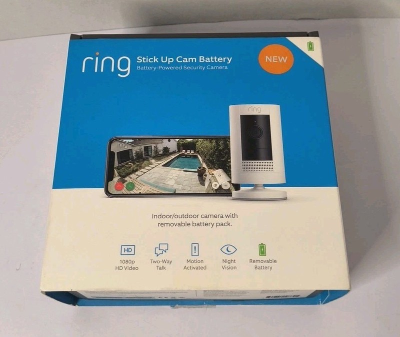 Ring Stick Up Cam Battery HD Security Camera (3rd Generation) with two-way talk gallery