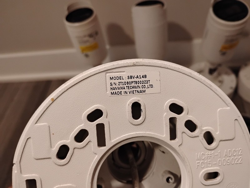 Lot Of 22 Hanwha Wisenet Network Cameras 2024 Datecodes gallery