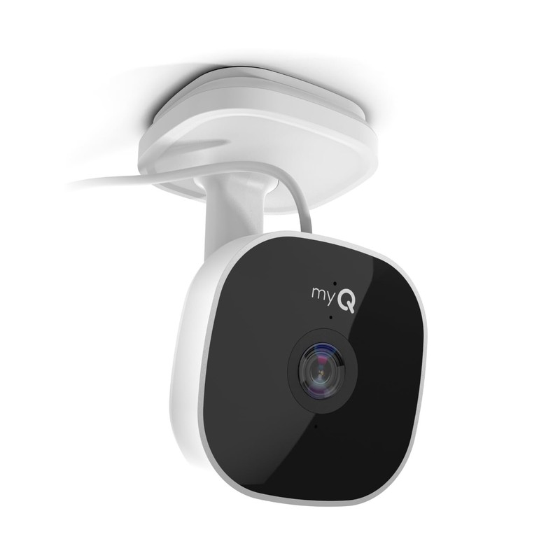 myQ Smart Garage Security Camera – 1080p HD Video, Night Vision, Motion Detec…