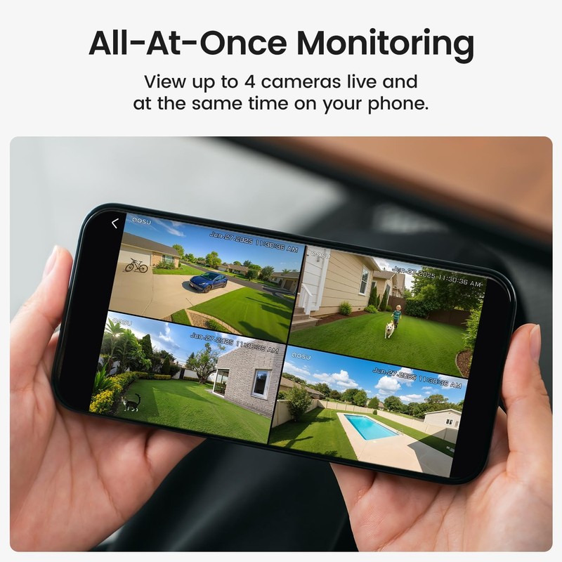 Solar Security Cameras Wireless Outdoor, 2Mins DIY Installation, No Subscript... gallery