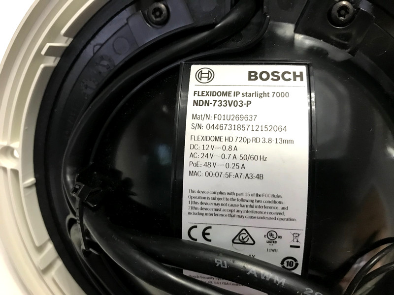 Bosch NDN-733V03-P Fleixdome IP Starlight 7000 RD - FREE SHIPPING gallery