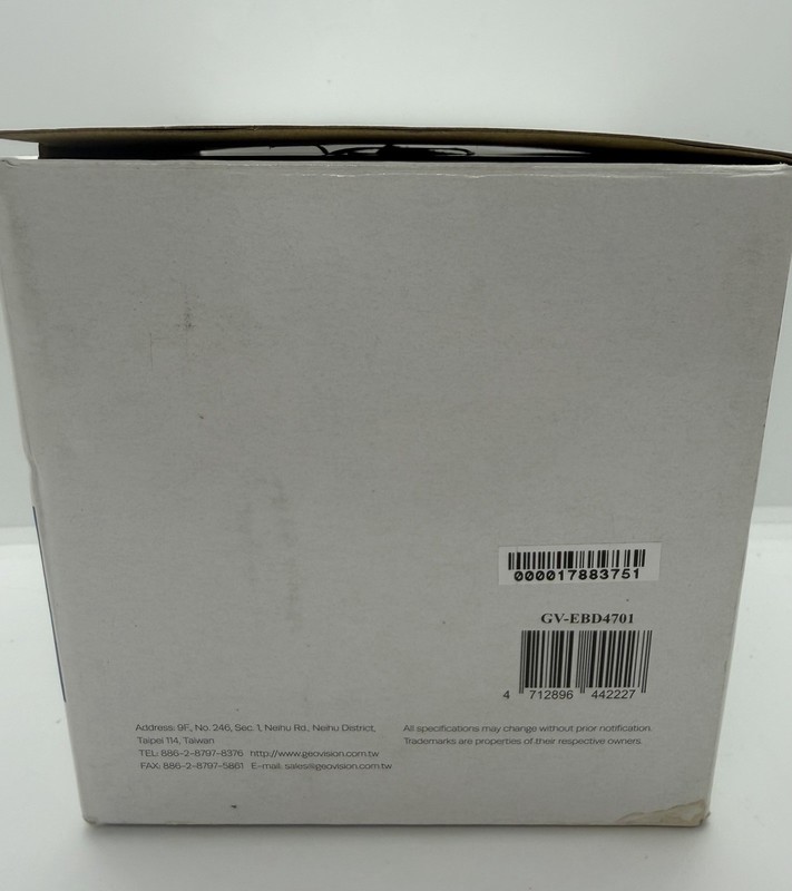 GEOVISION GV-EBD4701 H.265 Outdoor IR Eyeball Security Camera gallery