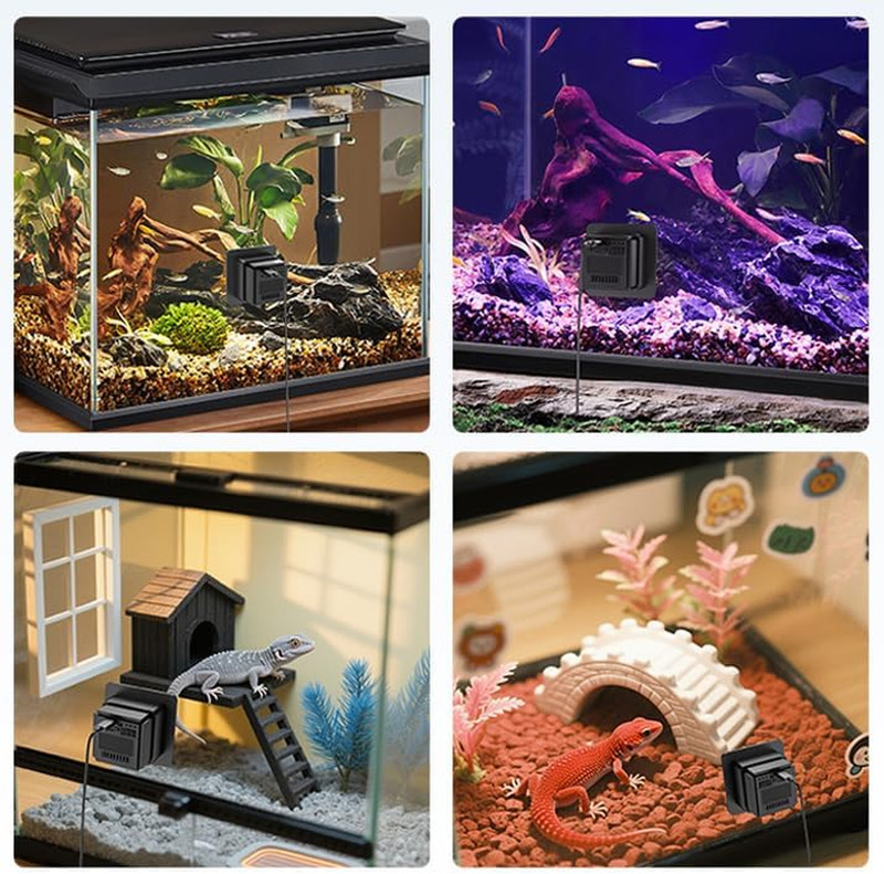 2K Aquarium Security Camera Anti-Glare & Anti-Reflection for Glass Tank/Window/D gallery