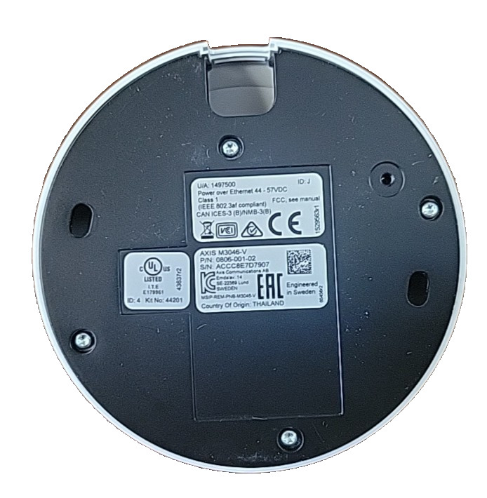 (3) Axis M3046-V PoE Network Cameras 0806-001-02 FREE SHIPPING gallery