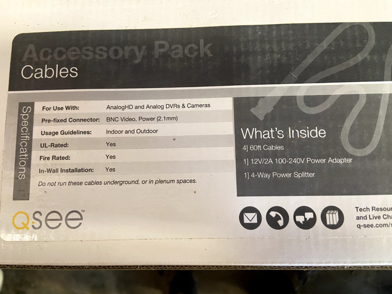 Q-See Camera bundle & security system (new, in box) gallery