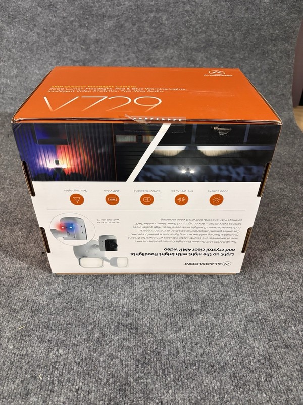 Alarm com Floodlight 4MP Camera, Video Analytics & 2-Way Audio-AC-#ADC-V729AC gallery