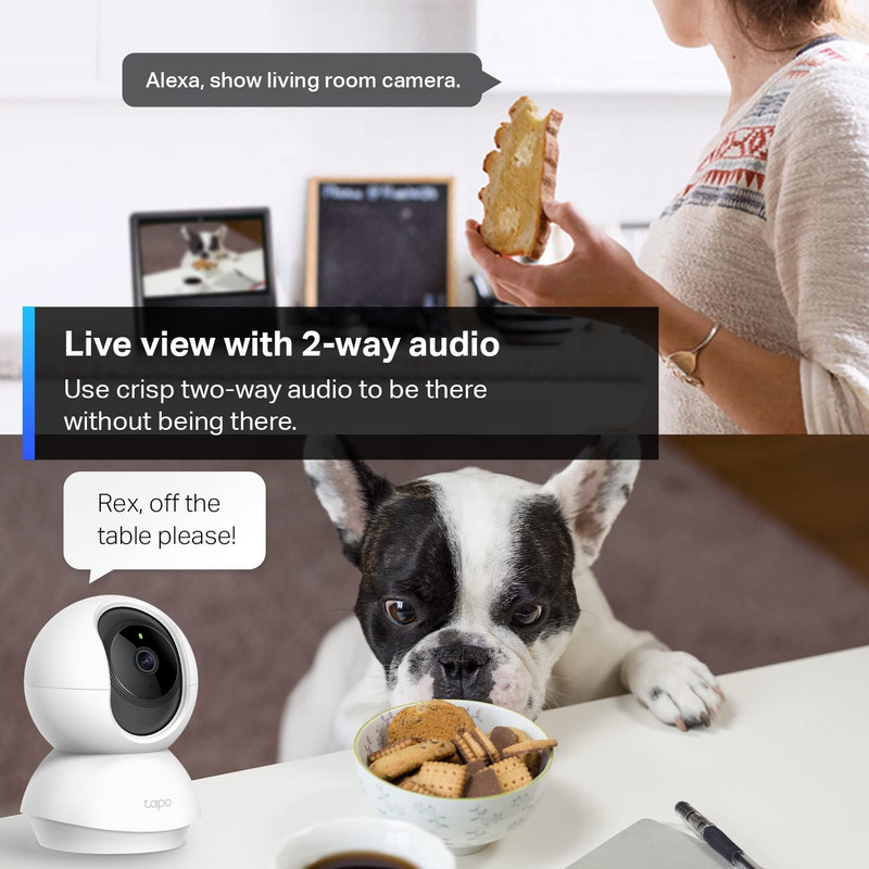 Monitor de Bebe Camara Vigilancia Para Bebes Mascotas con Audio Vision Nocturna gallery