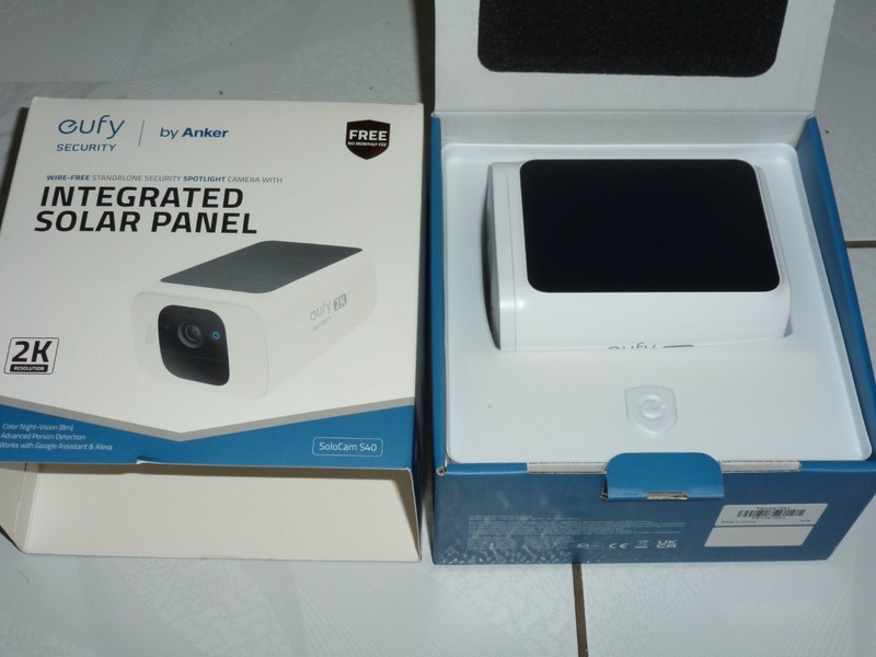Eufy SoloCam S40 Solar-Powered Wireless Outdoor Security Camera,White - Open Box gallery