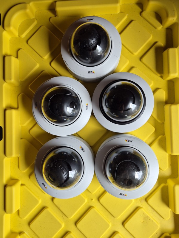 AXIS COMMUNICATIONS P3245-V Security / Surveillance White Cover 5 Camera Lot