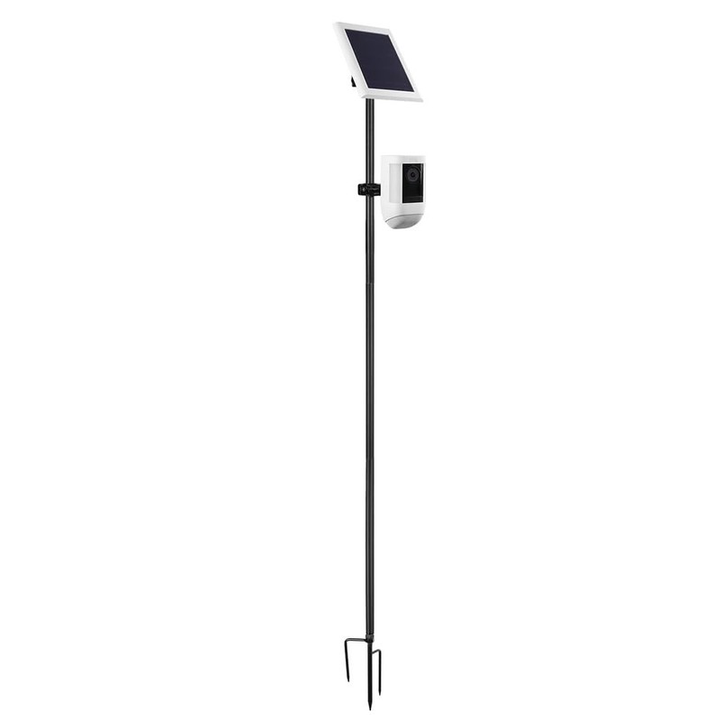 2-in-1 Stake Mount for Outdoor Cameras and Solar Panels gallery