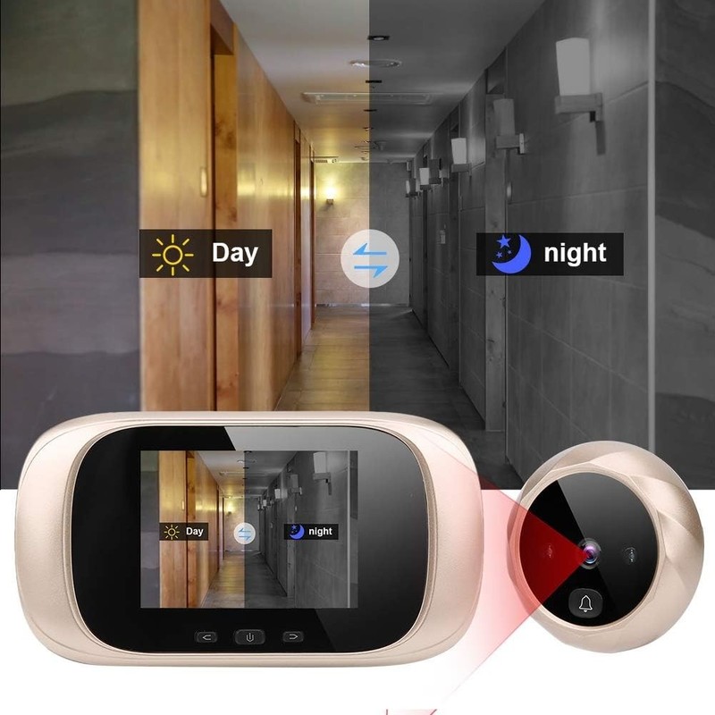 Door Peephole Camera 2.8" LCD Door Viewer Screen HD Smart Video Night Vision gallery