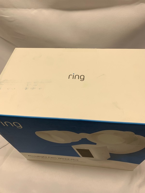 Ring Floodlight Cam Wired PLUS-White* New-Sealed gallery