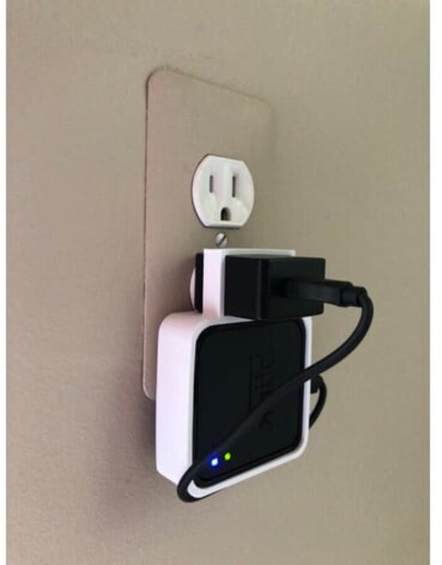 Power Charging Bracket Holder for Blink XT2 Wireless Camera *White*