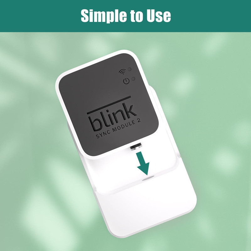 Outlet Wall Mount for Blink Sync Module 2, 2-In-1 Charging Station(Mount & Charg gallery