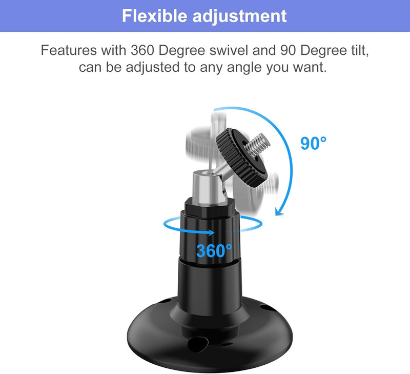 Blink Outdoor 4 (4Th Gen) Wall Mount, Weatherproof Protective Cover and 360 Degr gallery