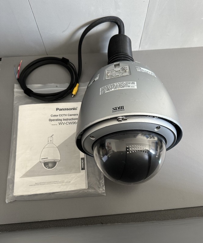 Panasonic WV-CW964 Weather Proof PTZ Color CCTV Camera