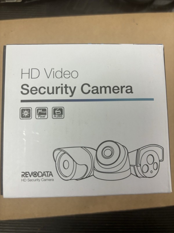 Revodata HD Surveillance Camera I706-P-TS 1620P, Model & MPN: I706-P-TS 1620P