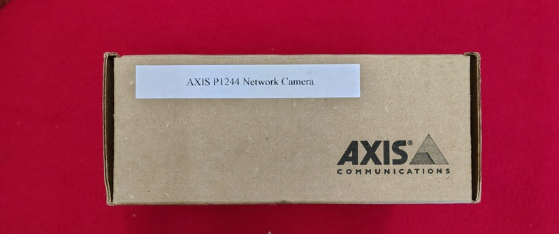 AXIS P1244 Network Camera P/N 0896-001 New in open box gallery