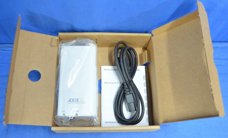 AXIS Communications T8154 Power over Ethernet POE Midspan ( 60W SFP )