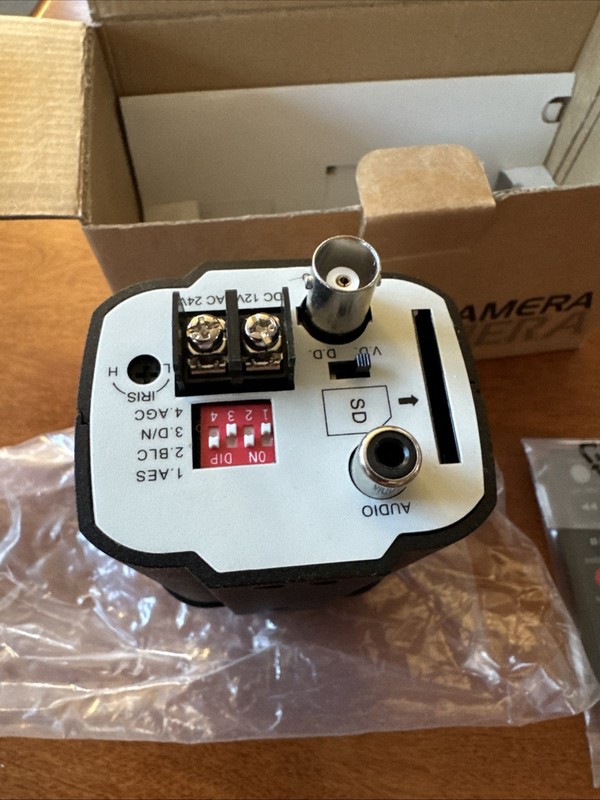 1/3” D/N Color CCD Box Camera CPC4061DVR Open Box Unused gallery