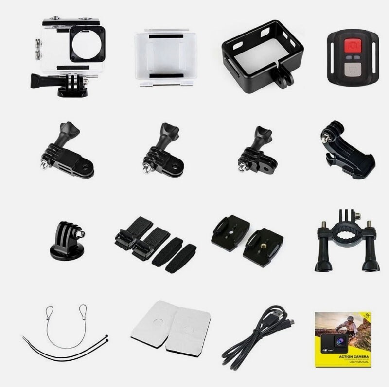 NEW 4K Ultra Ultra HD Wifi Sports Action Mini Camera DVR - 30M Waterproof Camera gallery