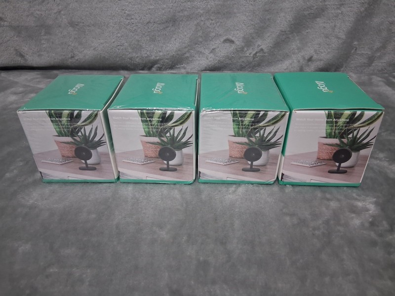 4 Lot Alaga Indoor Camera 2k Security Camera Human Detection Night Vision NEW! gallery