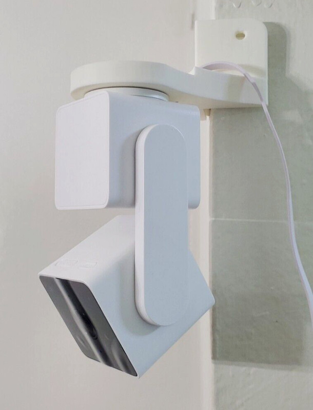 WYZE CAM PAN V3 Corner Mount Wall Bracket for Hanging Security Camera 3D Printed gallery