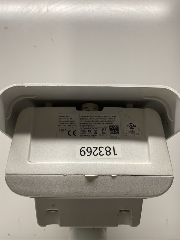 AXIS P1354-E CCTV SECURITY CAMERA 0528-501-02 w/ Mount. J-46 gallery