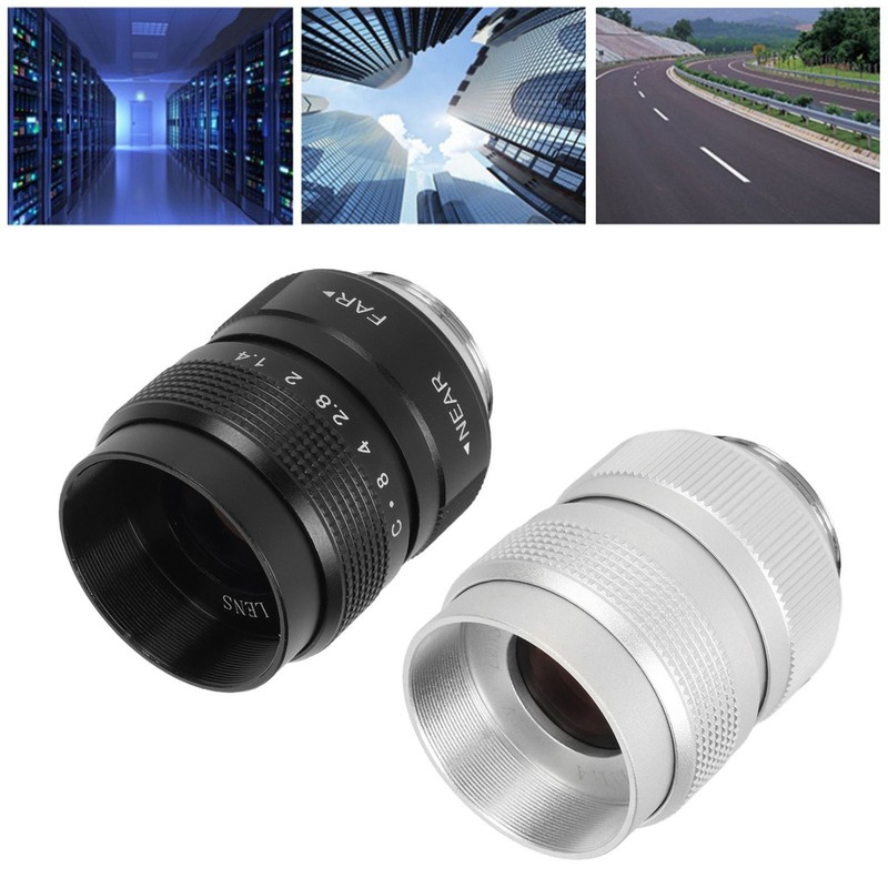 25mm F1.4 CCTV Lens Clear Efficient Light Conduction C Mount Camera Lens for Bar gallery
