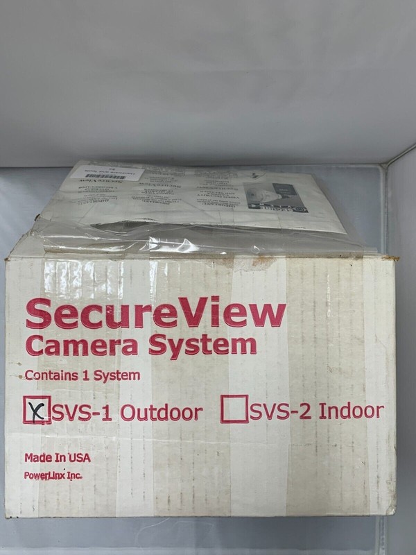 SecureView’ SVS-1 Outdoor model (Camera System)