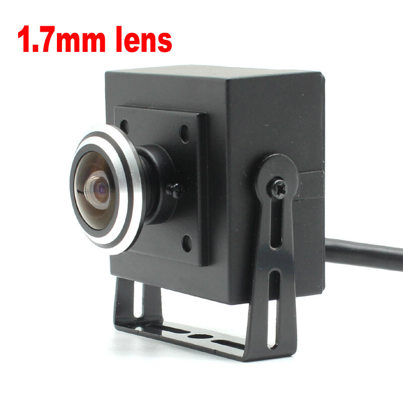 Mini Audio HD CCTV 4MP POE IP Camera Network Security XMEYE H.265+ 1.7mm fisheye gallery
