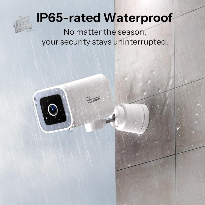 CAM-B1P 2K HD Outdoor Security Camera, Color Night Vision, 180°P gallery
