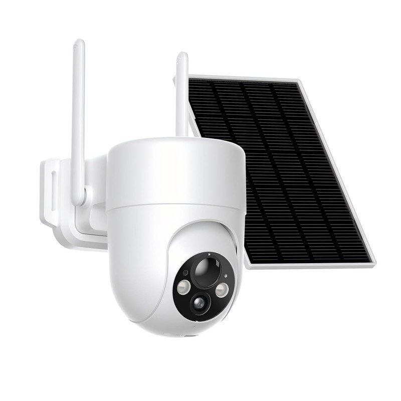 Wireless Solar Security Camera 2K Color Night Vision, 360° View, Battery Powered gallery