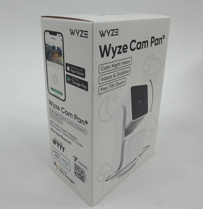 Wyze Cam Pan V3 1080p Indoor/Outdoor Wi-Fi Pan Tilt Zoom Smart Home Camera. gallery