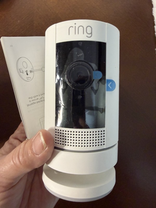 Ring Stick Up Cam Battery 1080p White Wireless Wi-Fi Indoor/Outdoor Motion gallery
