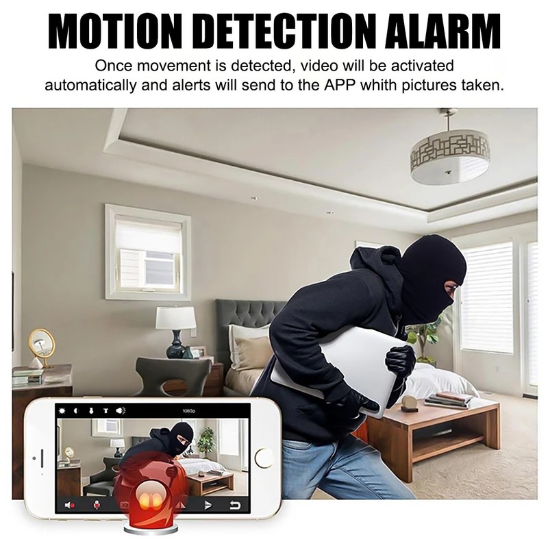 Compact USB WiFi Camera 2.4G Wireless Remote View iWFCam Night Vision No Battery gallery