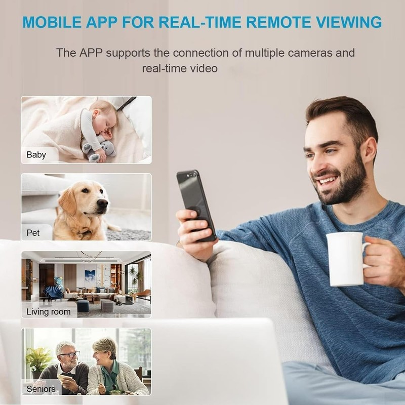 Wireless Security Camera with Built-in Battery and Easy Installation Options gallery
