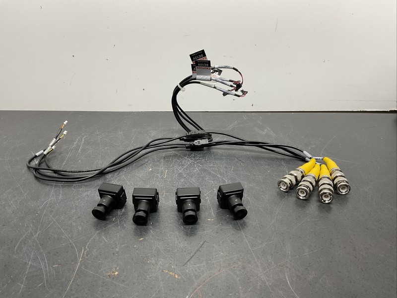(LOT OF 4) KPC-EX20H PINHOLE MICRO MINI 4.3MM B/W CCD CAMERA SONY. H-93