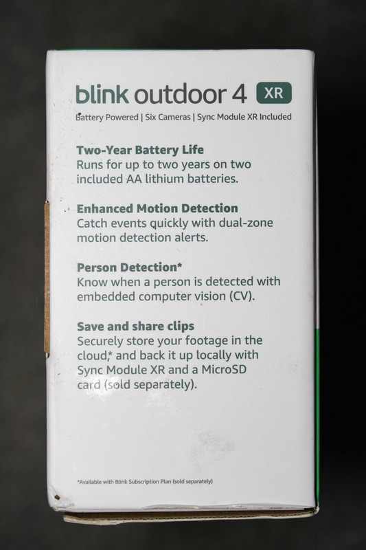 New! Blink Security Cameras 6 Camera Set Outdoor 4 XR w/ Sync Module HD Wireless gallery
