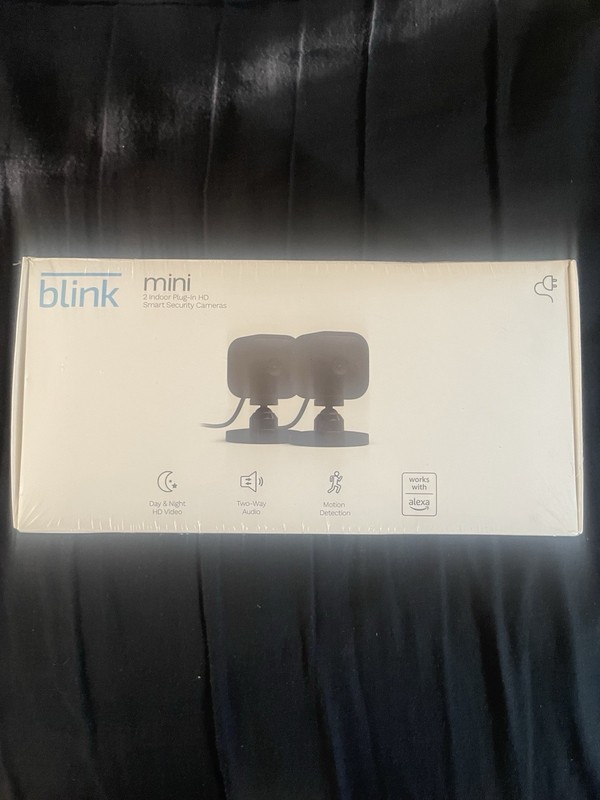 Blink Mini 2 Indoor/Outdoor 1080p Plug-In Security Camera “Black”