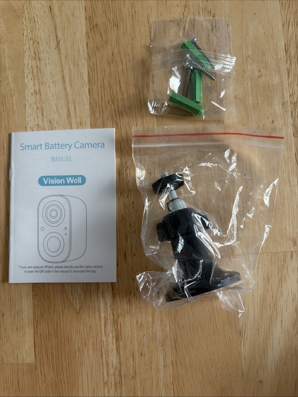 Vision Well Wireless Outdoor Smart Battery Camera, Model CG6S gallery