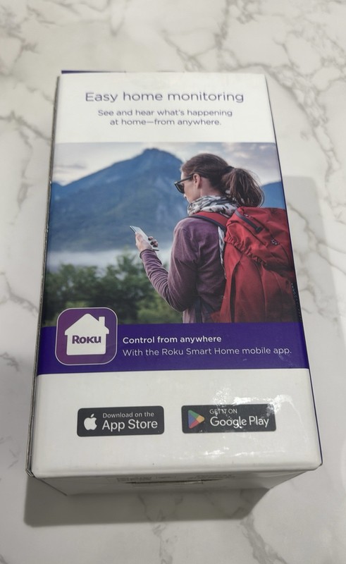 Roku Indoor Camera SE WiFi Connected, Smart Home Wired Security Surveillance gallery