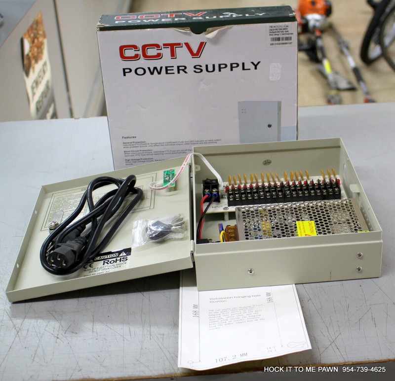 CCTV PBHT1218-10A (PTC)10 Amp Power Supply 18CH