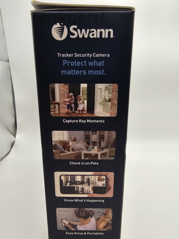 Swann Tracker Security Camera NEW SEALED 1080p WiFi Auto Track Indoor Camera gallery