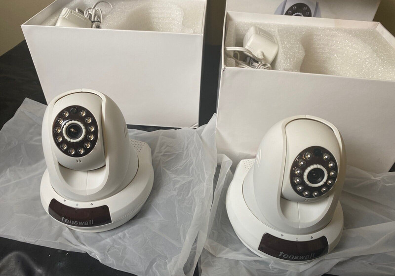 Lot of 2-Tenswell Wireless Cloud IP Camera Pan & Tilt gallery