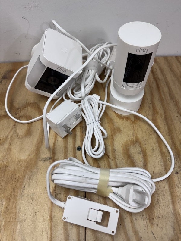 Ring Stick Up Plug In Security Camera Indoor Outdoor 1080P Two Way Talk gallery